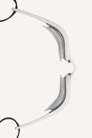Очки для плавания Razor Mirror (зеркальные линзы; белый)
